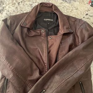 Leather jacket